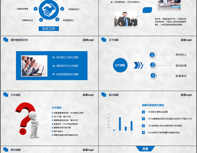 企業管理培訓執行力完整PPT